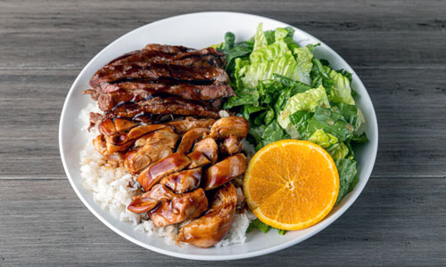 Teriyaki Deluxe Plate
