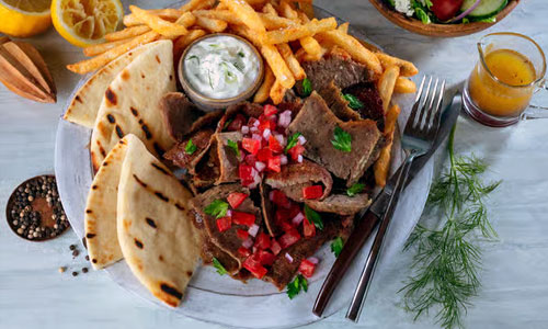 Greek Deluxe Plate